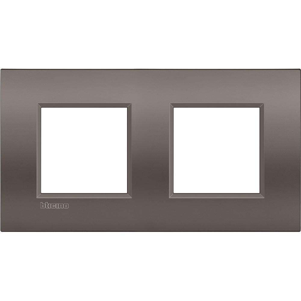 

LNE4802M2CY Рамка 2 поста AIR, прямоугольная форма. Глина, пост 2 модуля. Bticino LIVINGLIGHT, LivingLight Квадрат LNE4802M2CY