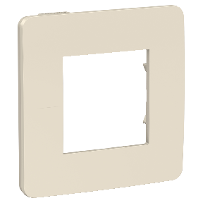 NU280244 Рамка Unica Studio Color Бежевый 1-постовая Schneider Electric фото