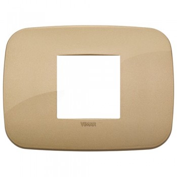 19682.88 Рамка Arke Round Античное золото 2 модуля Vimar фото