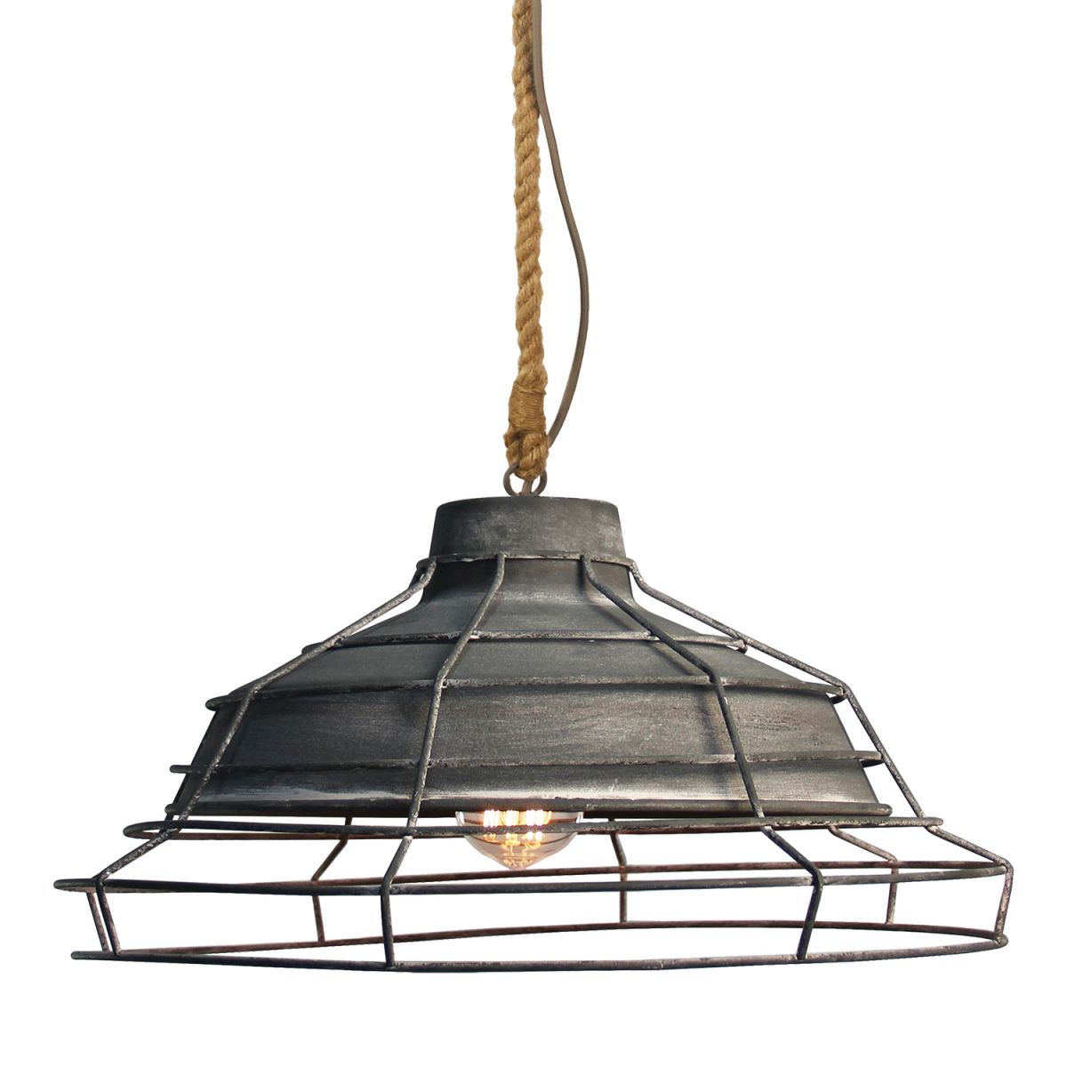 

Подвесной светильник Lussole Loft LSP-9878, Серый, Loft LSP-9878