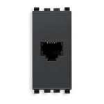 

20321 Розетка для штеккера rj12 Vimar Eikon, Eikon Total Look 20321