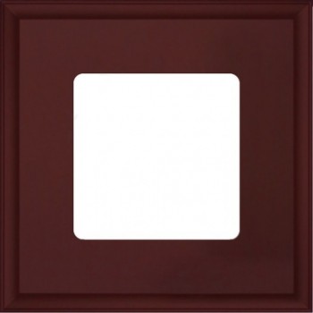 FD01601RW Рамка квадратная New Marco red wine 1-постовая Fede фото