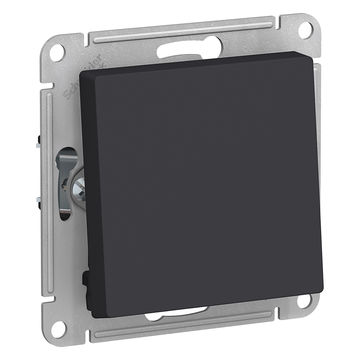 

ATN001061 Atlasdesign 1-клавишный Переключатель, сх.6, 10АХ, механизм, Карбон Schneider Electric, Atlasdesign ATN001061