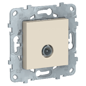 

NU546244 Розетка TV, одиночная, Бежевый Schneider Electric, Unica Studio NU546244