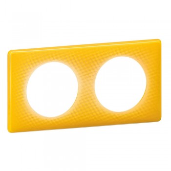 066672 Рамка Celiane Классика Песочный муар 2-постовая Legrand фото