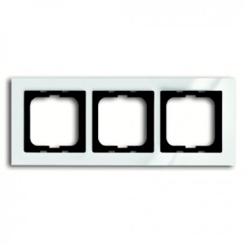 1723-284 Рамка Axcent Белый 3-постовая ABB фото