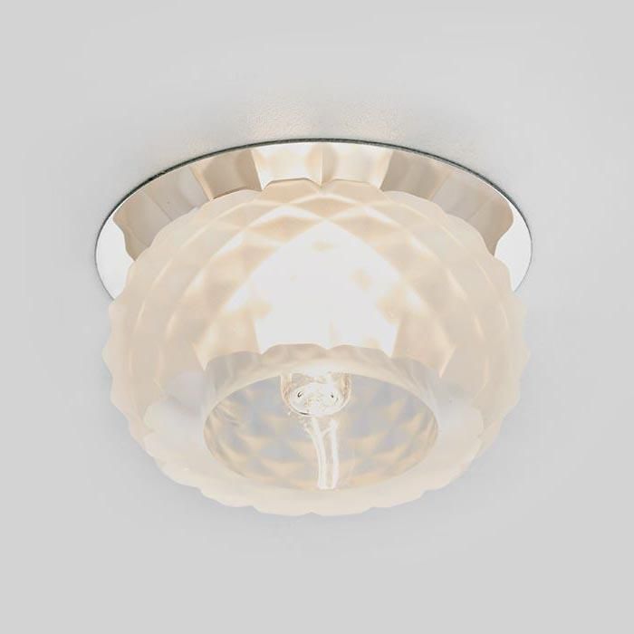 

Встраиваемый светильник Ambrella light Desing D7323 W/CH, Белый, Desing D7323 W/CH