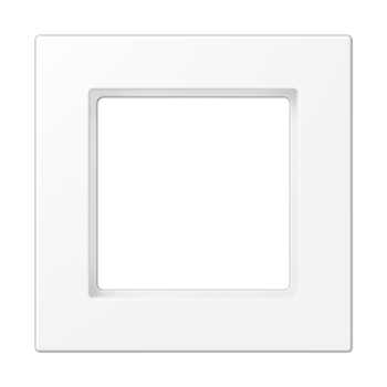 A5581BFWWM Рамка A550 Белая матовая 1-постовая Jung фото