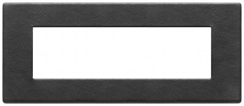 22657.23 Рамка Eikon EXE Черный лес 7-модульная Vimar фото