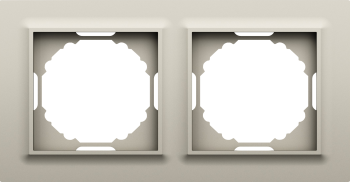 Рамка 2-я, матовый кашемир Donel A07 WAVE DEW21235 фото