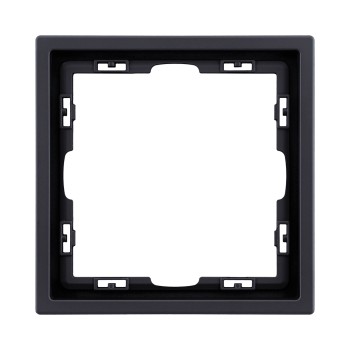 Рамка 1-кратная черный матовый Kollinger Eclipse EC1BK фото