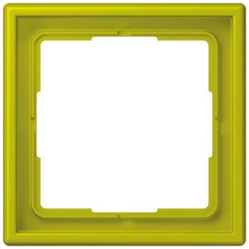 LC981SEV4320F Рамка Les Couleurs Le Corbusier Vert olive vif 1-постовая Jung фото