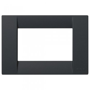 16743.D.15 Рамка Idea Classica Графит шелк 3-модульная Vimar фото