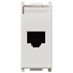 

14338.1 Розетка rj45 avaya cat 5e utp t568a/b Vimar Plana, Plana 14338.1