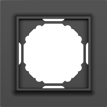 Рамка 1-я, матовый карбон Donel A07 WAVE DEW21130 фото