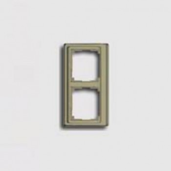 SL582GB Рамка SL 500 Бронза 2-постовая вертикальная Jung фото