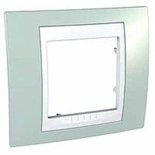 

MGU6.002.870 Рамка Unica Хамелеон Морская волна / Белый 1-постовая Schneider Electric, Unica Хамелеон MGU6.002.870
