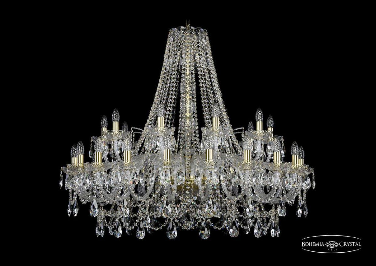 

Подвесная люстра Bohemia Ivele 1411/20+10/400/G, Золотой, 1411 1411/20+10/400/G