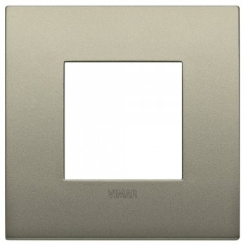 19642.13 Рамка Arke Classic Шампань матовый 2 модуля Vimar фото