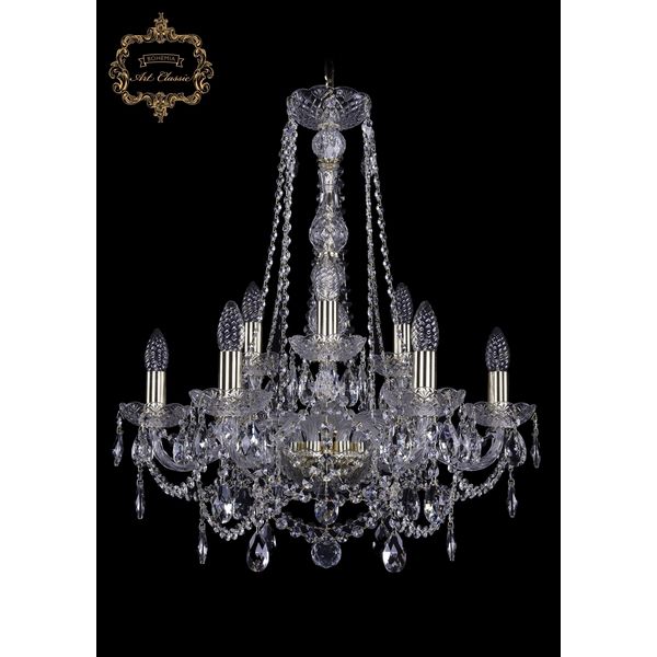 

Подвесная люстра ноя.25 11.25.6+3.200.h-66.Gd.Sp Art Classic, Прозрачный, ноя.25 11.25.6+3.200.h-66.Gd.Sp