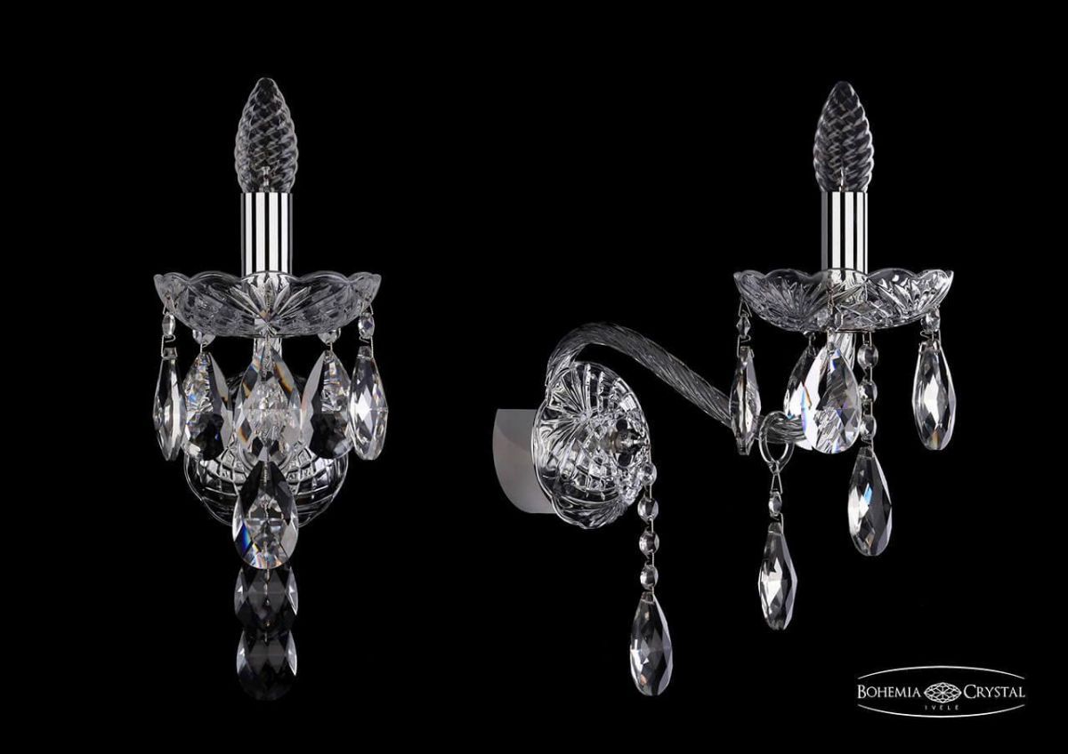 

Бра Bohemia Ivele 1415B/1/200/XL/Ni, Никель, 1415 1415B/1/200/XL/Ni