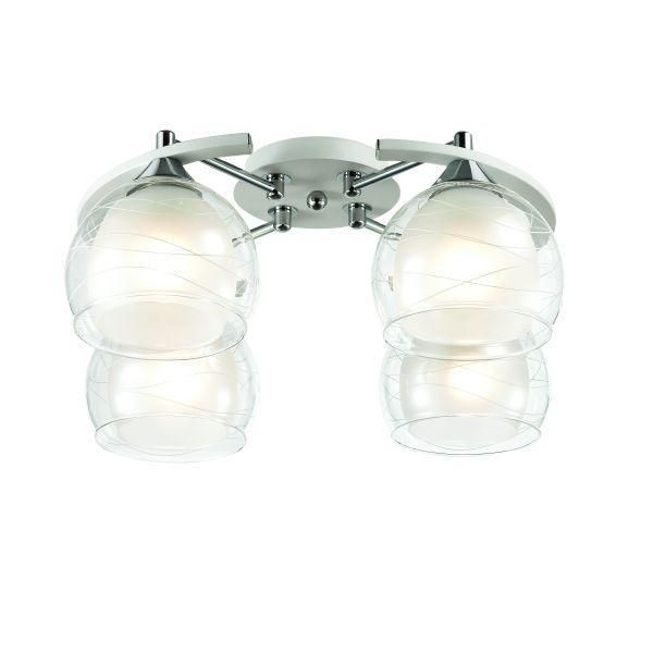

Потолочная люстра Omnilux Saragossa OML-28313-04, Белый, Saragossa White OML-28313-04
