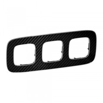 754473 Рамка Valena Allure Карбон 3-постовая Legrand фото