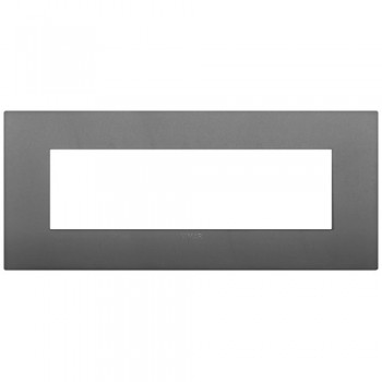 19657.72 Рамка Arke Classic Серый 7 модулей Vimar фото