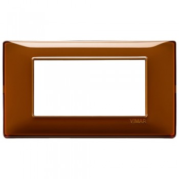 Рамка 4 модуля, табак Vimar Plana 14654.49 фото