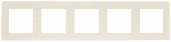 2400650-031 Рамка на 5 постов, сл.кость Simon 24 фото