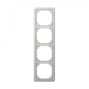 CDP584LG Рамка CD Plus Светло-серый 4-постовая Jung фото