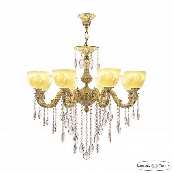 

Подвесная люстра 7110 71101/8/250 B GW P1 U Angel Bohemia, Золотой, 7110 71101/8/250 B GW P1 U Angel