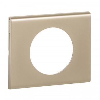 069111 Рамка Celiane Металл Никель велюр 1-постовая Legrand фото