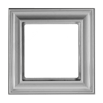 EPD481AL Рамка ECO Profi Deco Алюминий 1-постовая Jung фото