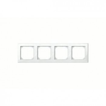 MTN478419 Рамка M-Smart Белый 4-постовая Merten фото