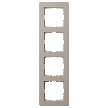 Рамка 4-постовая,  Тауп Jasmart G-Flex G1104T фото