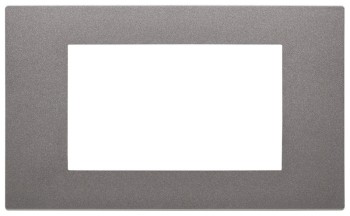 Рамка 4 модуля, металл Vimar Linea  30654.22 фото