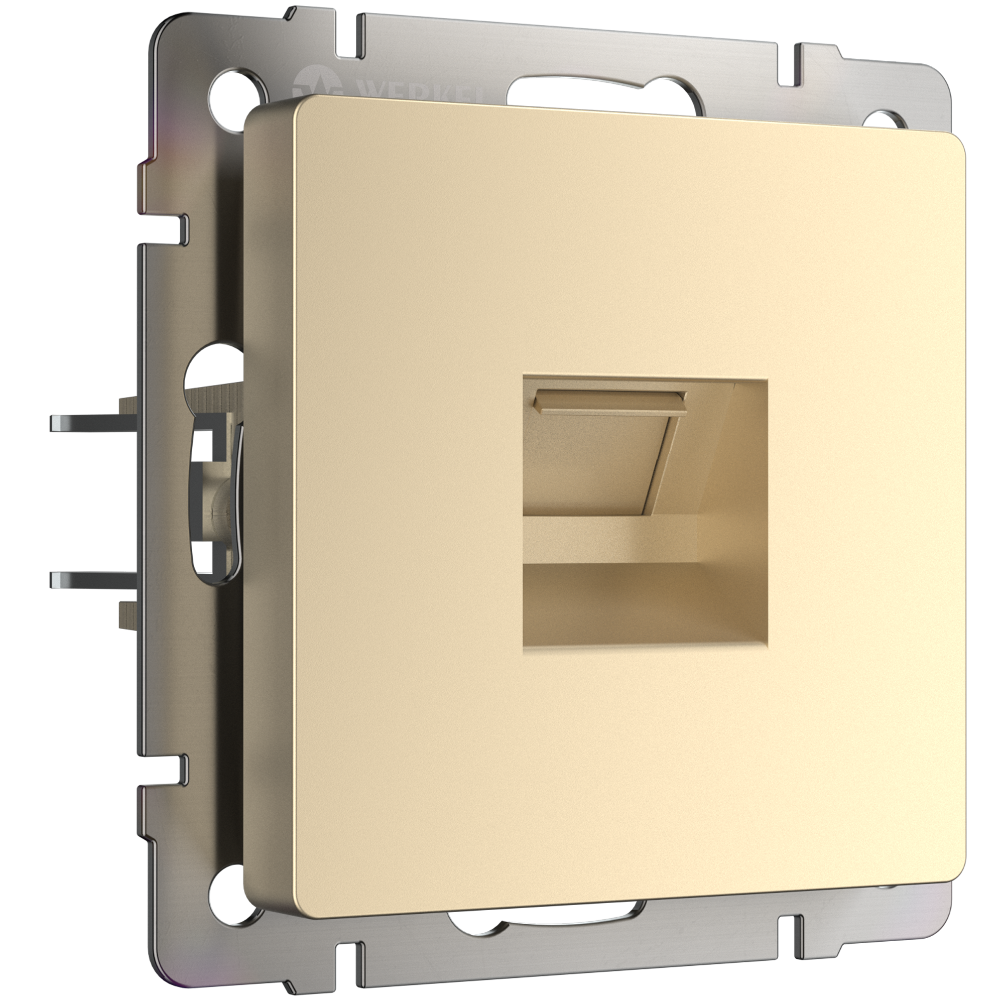 

WL11-RJ-11 Телефонная розетка RJ-11 (шампань) Antik Werkel a040909, Antik WL11-RJ-11 a040909