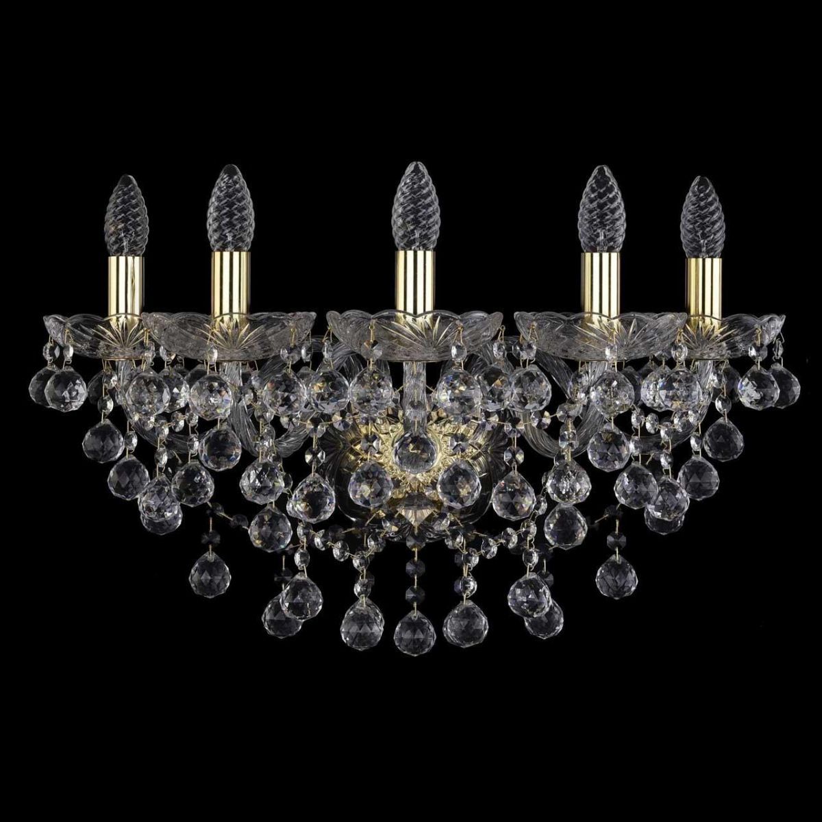 

Бра Bohemia Ivele 1409B/5/195/XL/G, Золотой, 1409B Gold 1409B/5/195/XL/G