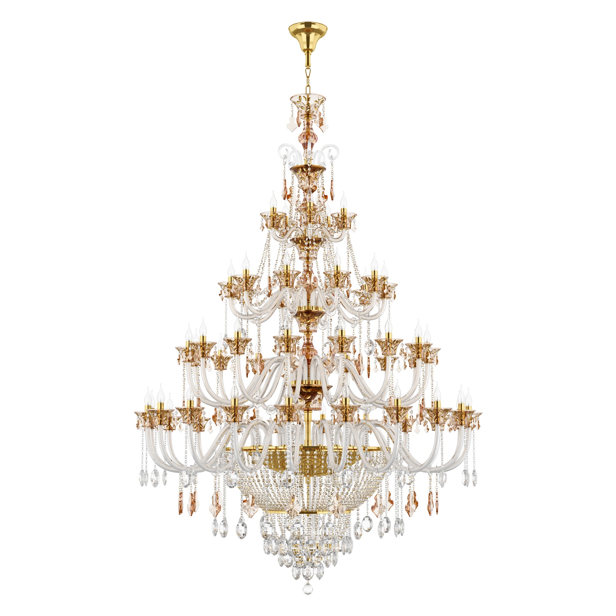 

Люстра подвесная Lightstar Tesoro 710572, Золотой, Tesoro 710572