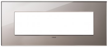 22657.76 Рамка Eikon EXE Бронза блестящая 7-модульная Vimar фото