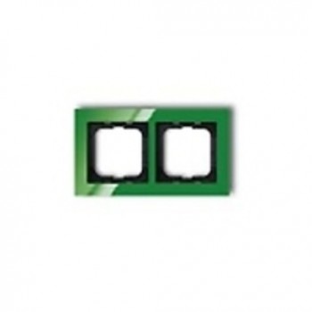 1722-286 Рамка Axcent Зеленый 2-постовая ABB фото