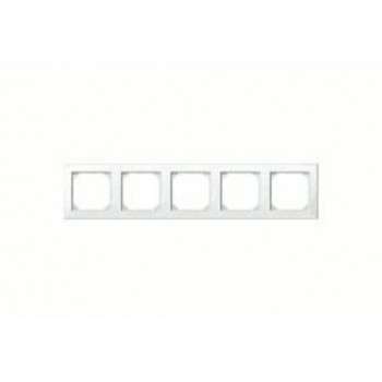 MTN478519 Рамка M-Smart Белый 5-постовая Merten фото