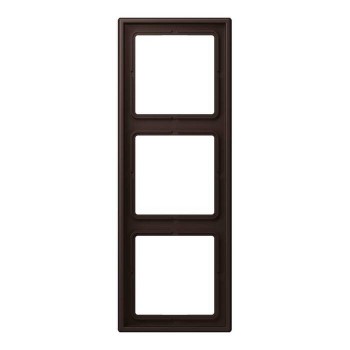 LC9834320J Рамка Les Couleurs Le Corbusier Terre d‘ombre brique 3-постовая Jung фото