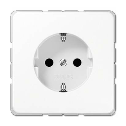 

CD1520WW Розетка с заземлением Jung 16А/250В белая, CD 500 CD1520WW