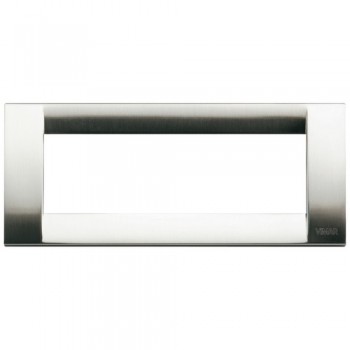 16736.34 Рамка Idea Classica Никель 6 модулей Vimar фото