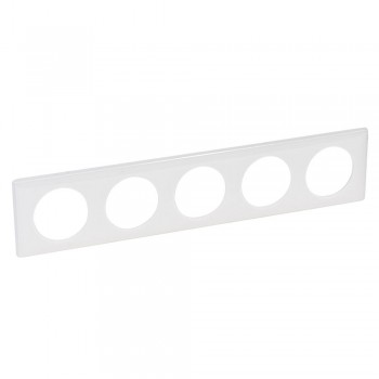 066630 Рамка Celiane Классика Белый глянец 5-постовая Legrand фото