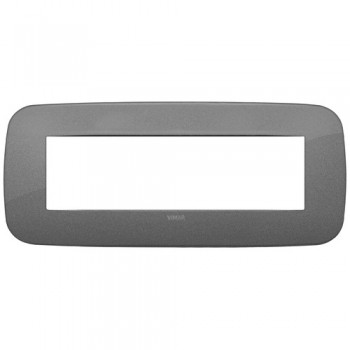 19687.22 Рамка Arke Round ардезия 7 модулей Vimar фото