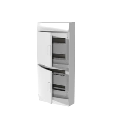 

1SPE007717F0710 Шкаф настенный Mistral41 48М непрозрачная дверь (без клемм) Mistral41 ABB, Белый, Mistral41 41P12X41
