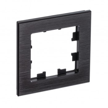 Рамка одинарная оникс металл Systeme Electric (Schneider Electric) AtlasDesign Nature ATN312301 фото